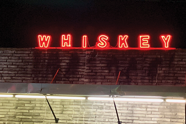 Whiskey Sign